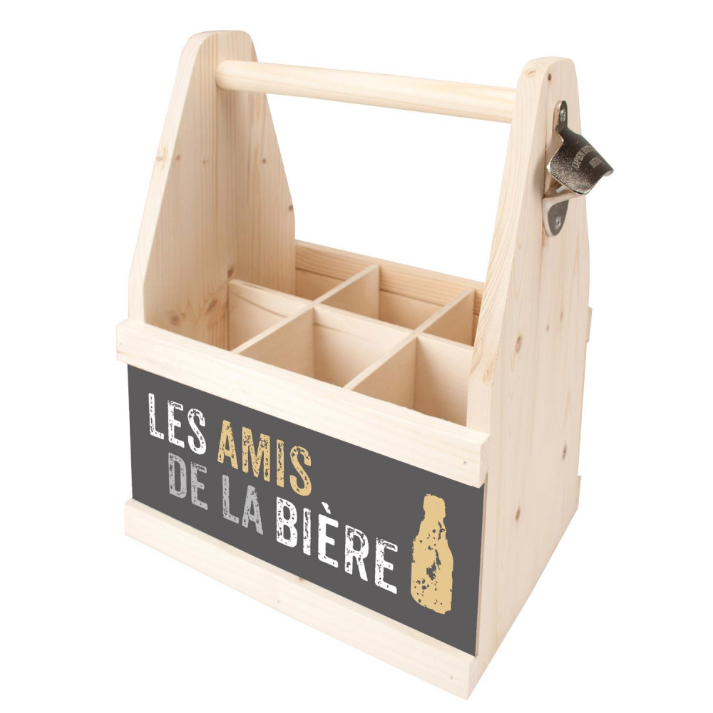Beer Caddy LES AMIS DE LA BIÈRE Beer Caddy LES AMIS DE LA BIÈRE