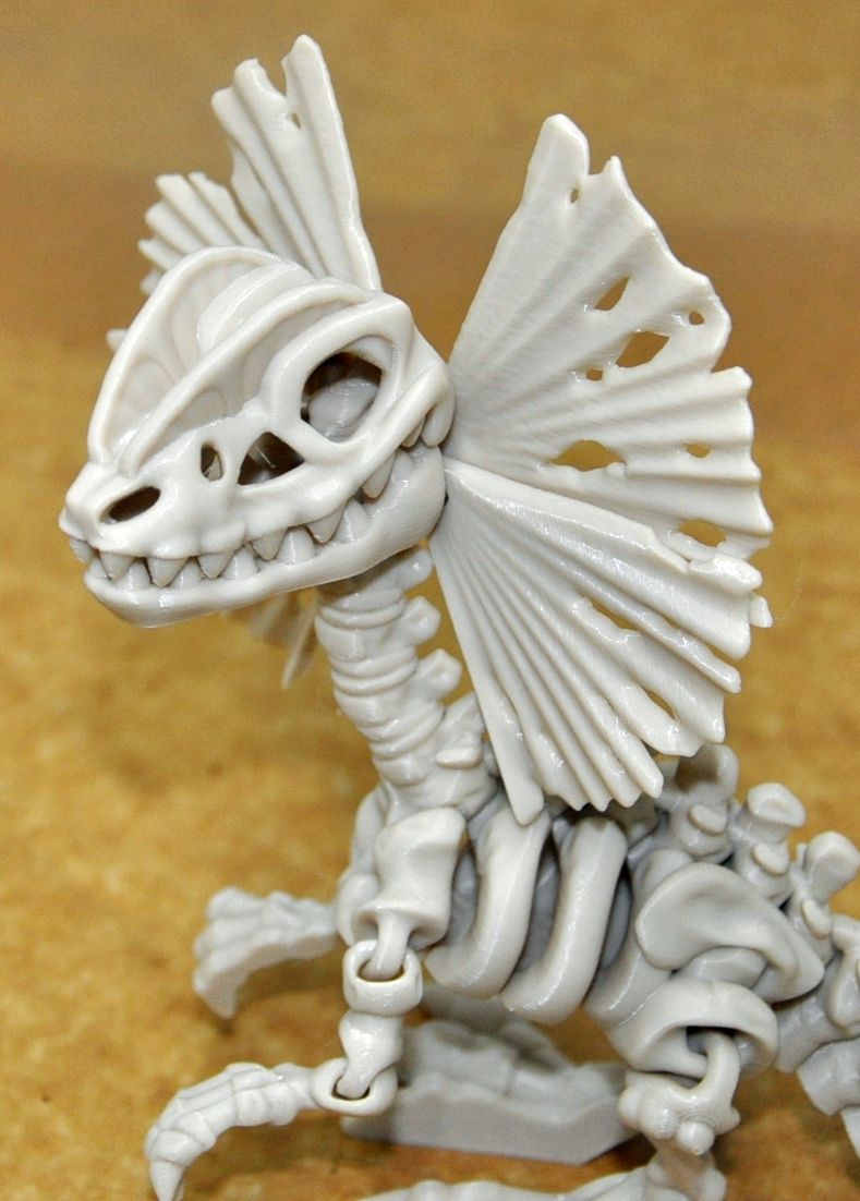 Flexi Dilophosaurus Dinosaurier