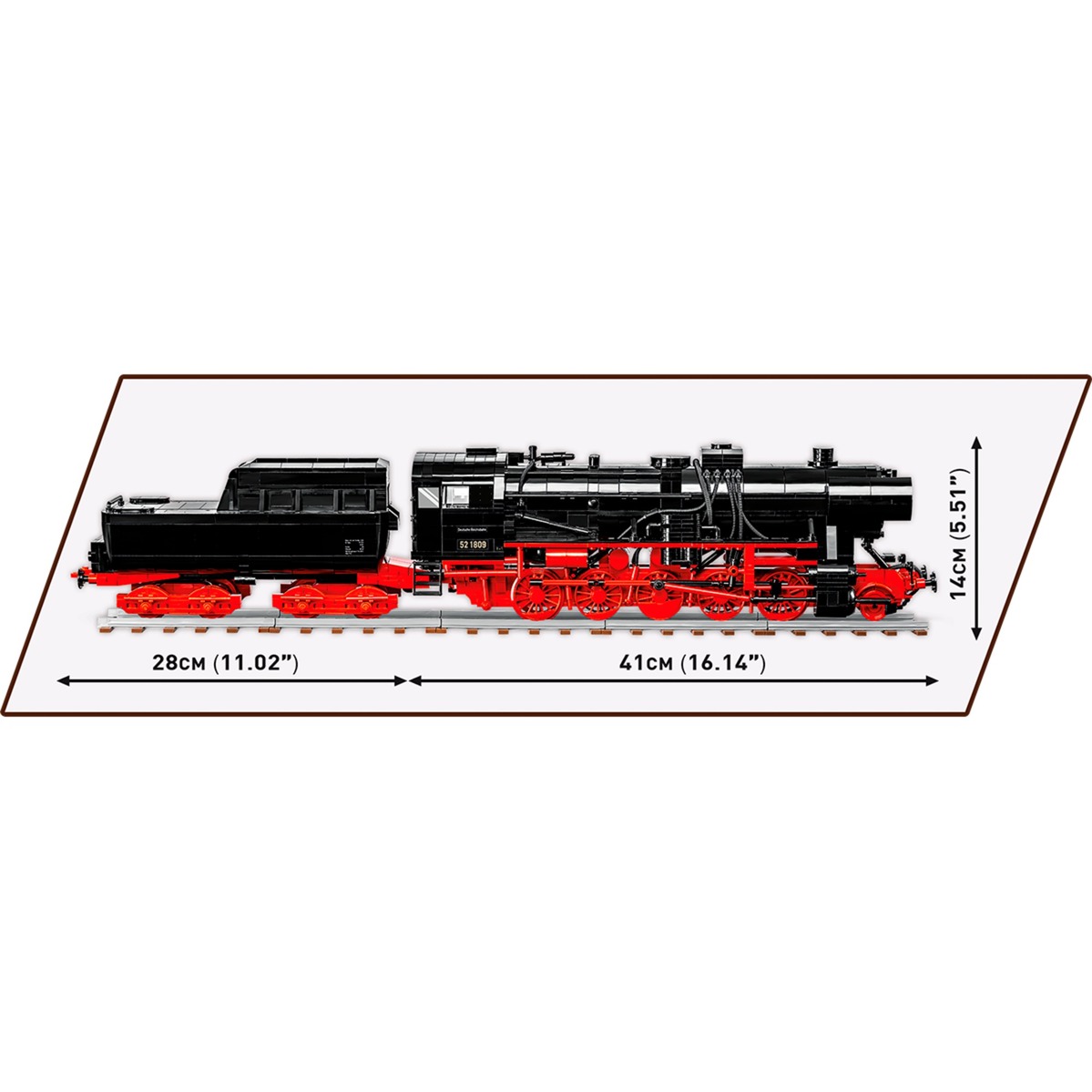 COBI DR BR Class 52 Steam Locomotive