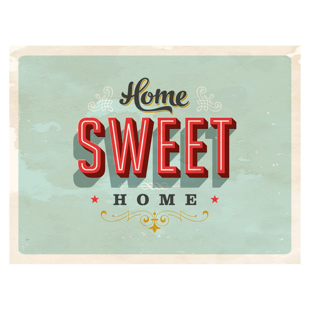 Tischset HOME SWEET HOME Tischset HOME SWEET HOME