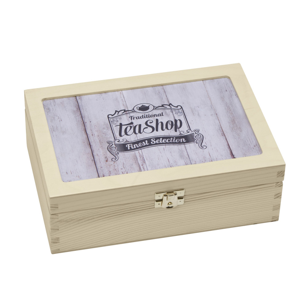 Teabox "Traditional Tea Shop..." - natur