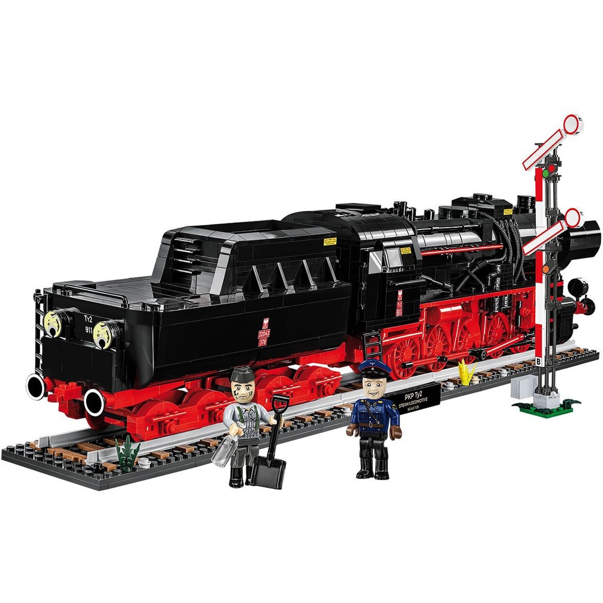 COBI DR BR 52 Steam Locomotive & Railway Semaphore