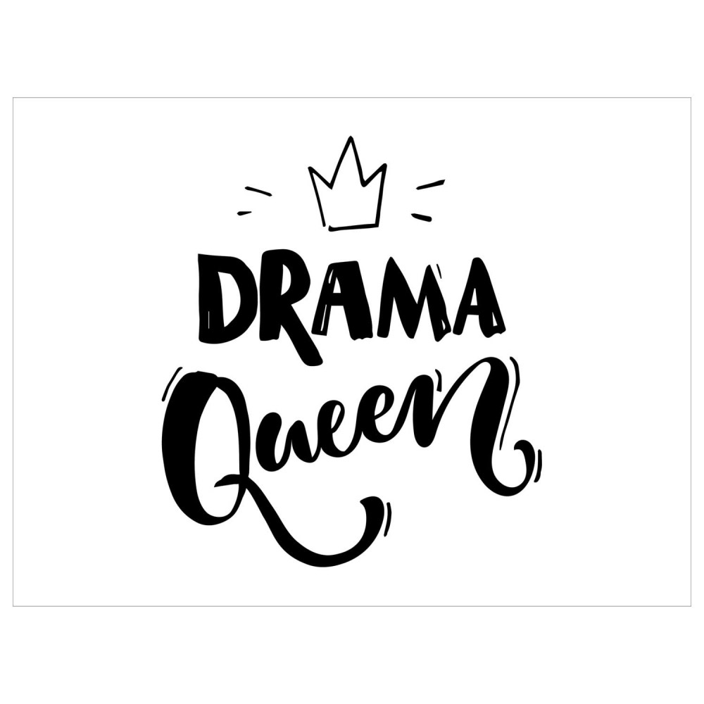 Tischset Vinyl Drama Queen Tischset Vinyl Drama Queen