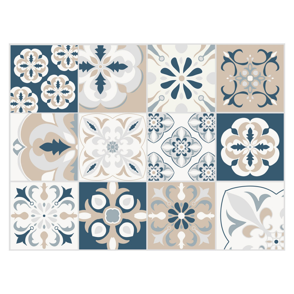 Tischset MOSAIK BEIGE-BLAU Tischset MOSAIK BEIGE-BLAU