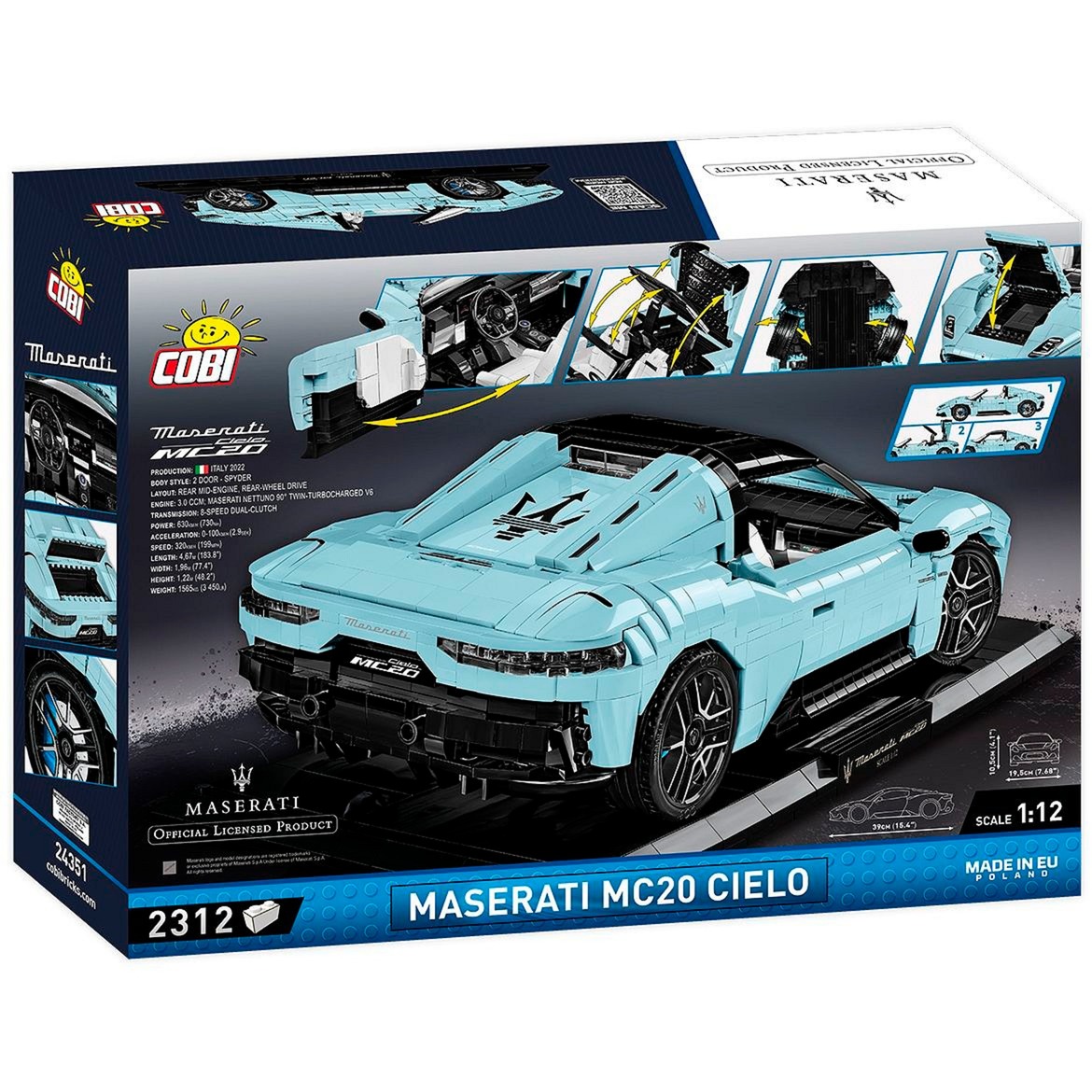 COBI Maserati MC20 Cielo Executive Edition