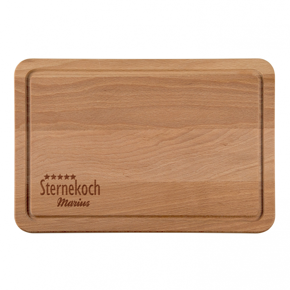 Schneidbrett aus Holz M - personalisiert Schneidbrett aus Holz M - personalisiert