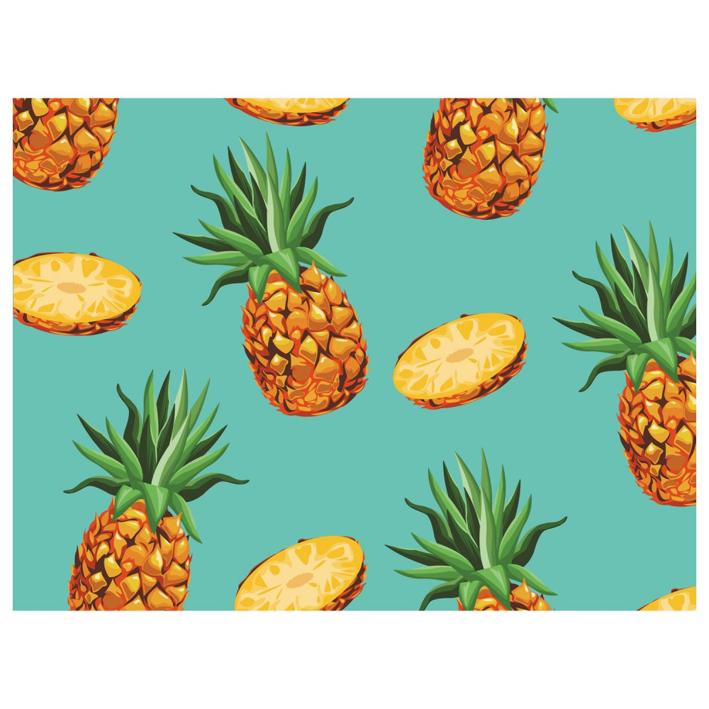 Tischset Vinyl Ananas Tischset Vinyl Ananas