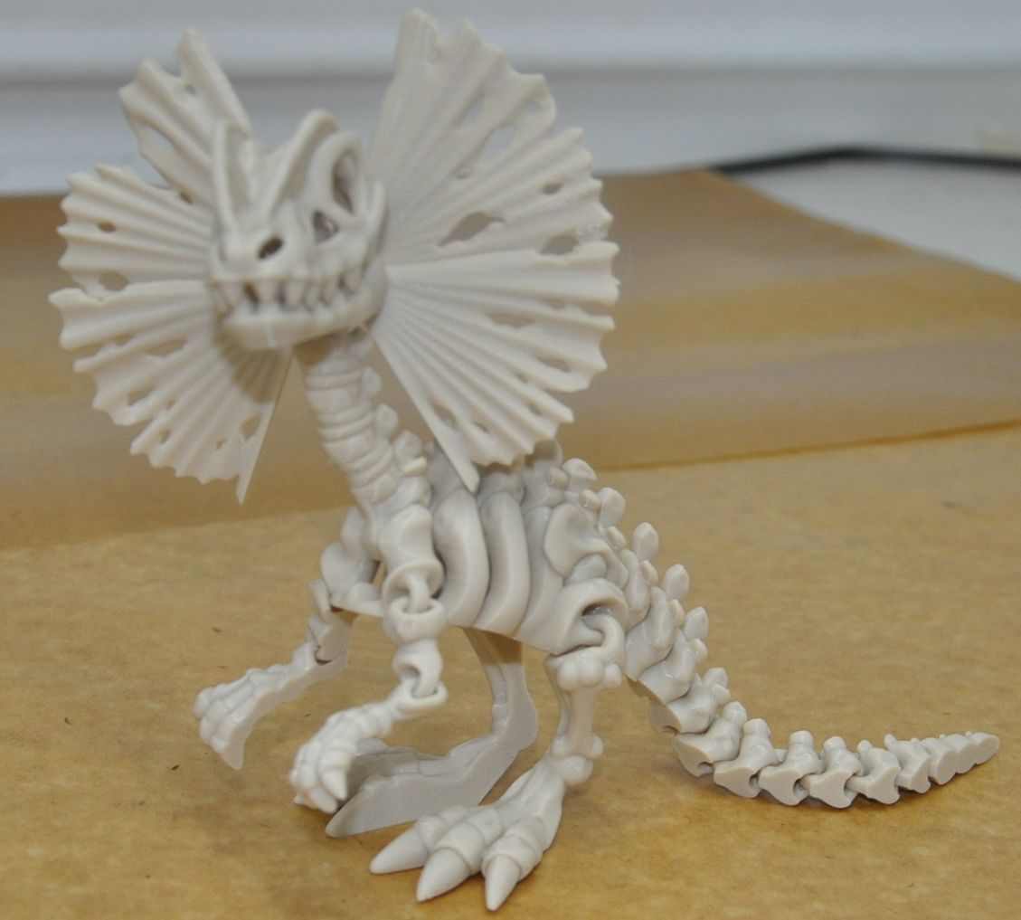 Flexi Dilophosaurus Dinosaurier