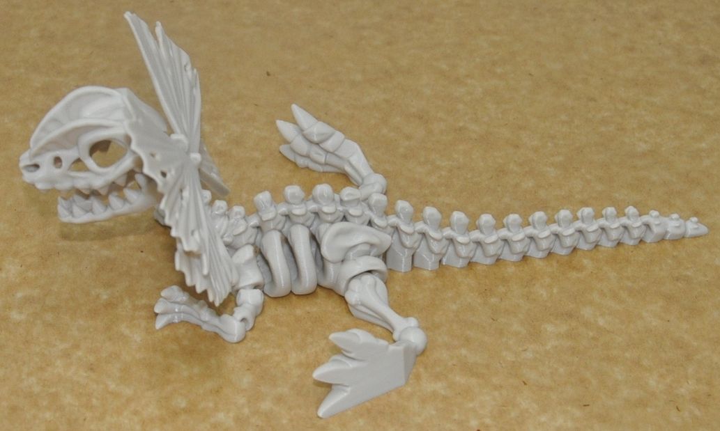 Flexi Dilophosaurus Dinosaurier