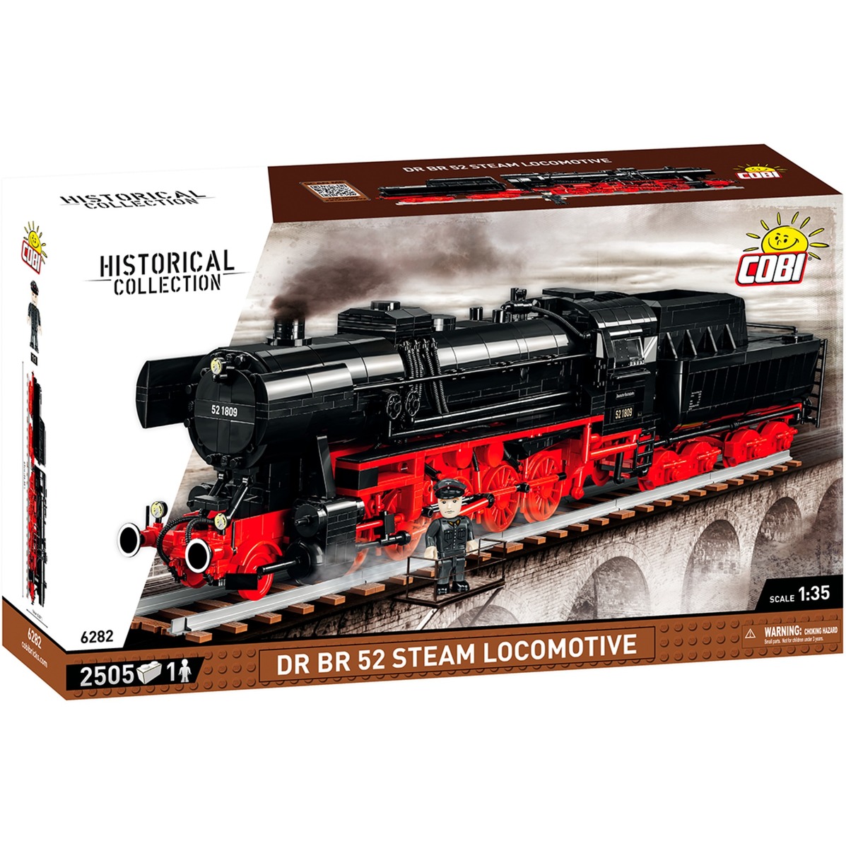 COBI DR BR Class 52 Steam Locomotive