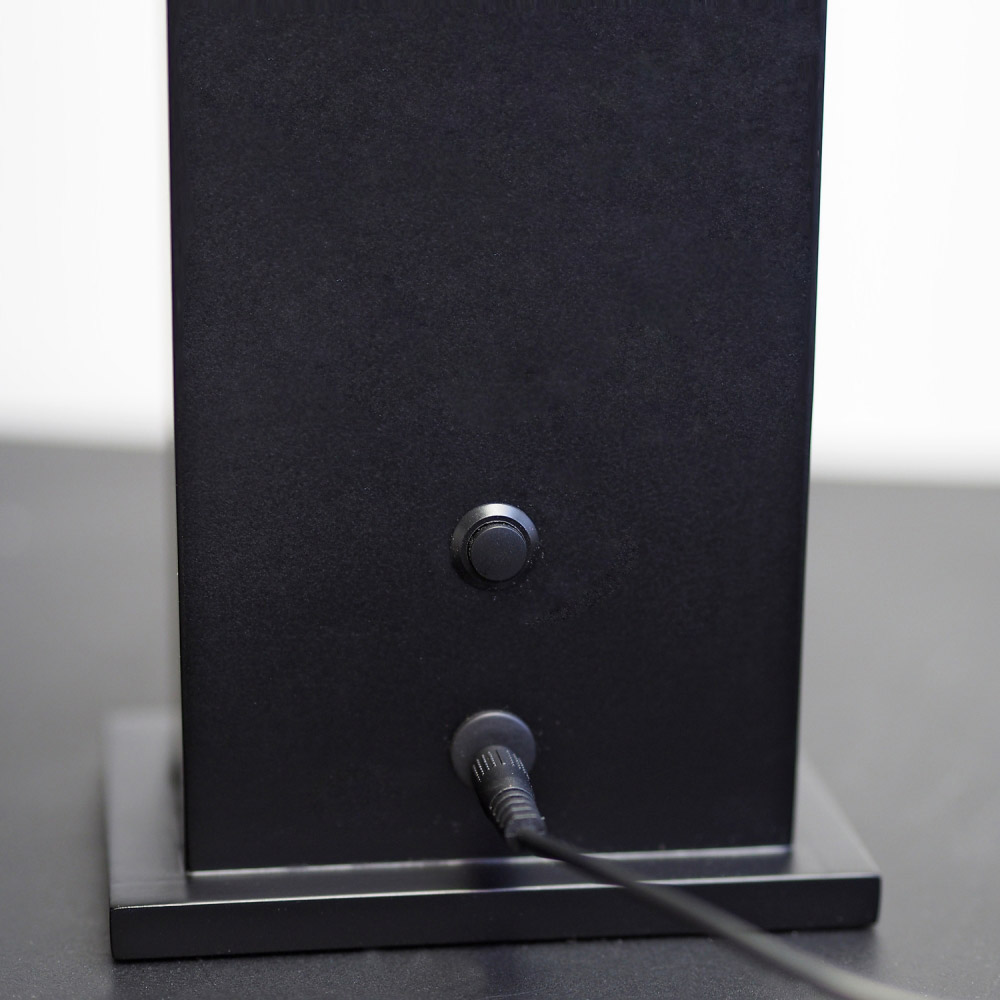 Leuchtstele Schwarz S quer für 90x60x60 quer