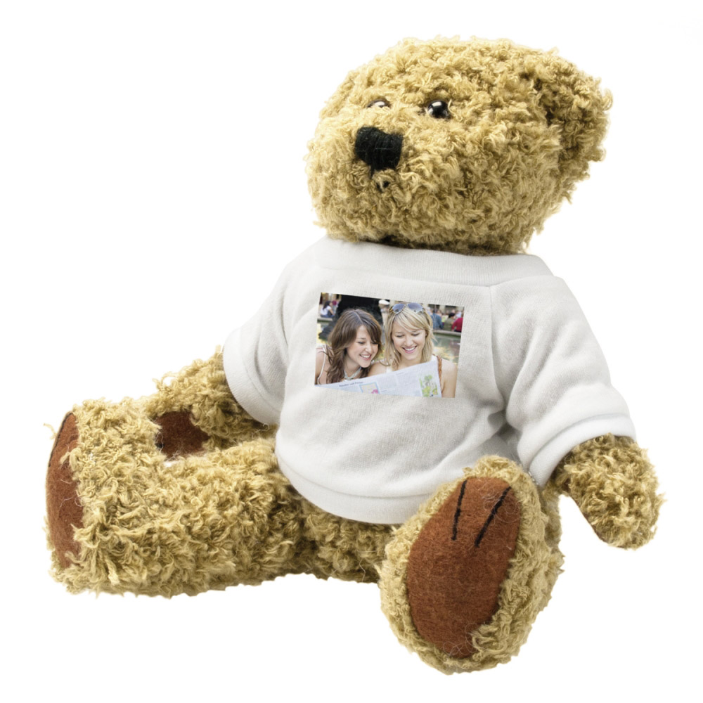 Stofftier - Teddy Bär mit Foto Stofftier - Teddy Bär mit Foto