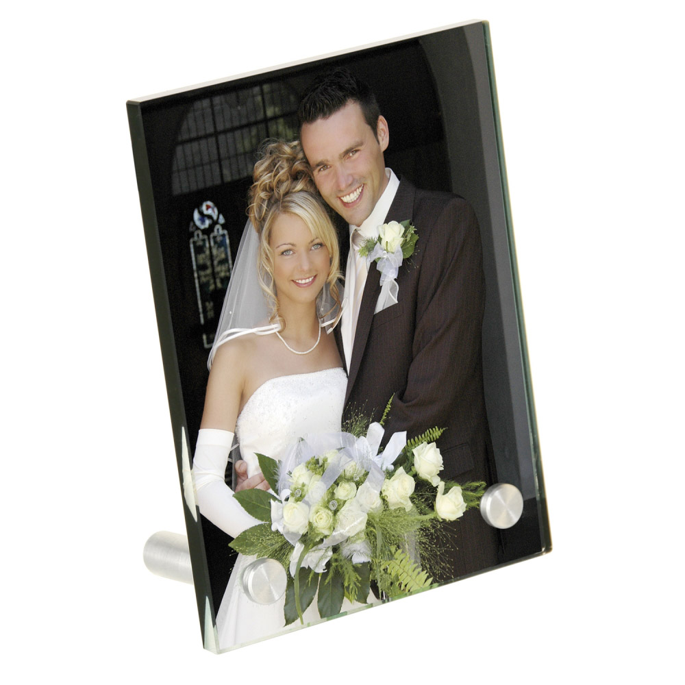 Glasbild 90x120x6 Hochformat mit Alu-Füßen Glasbild 90x120x6 Hochformat mit Alu-Füßen