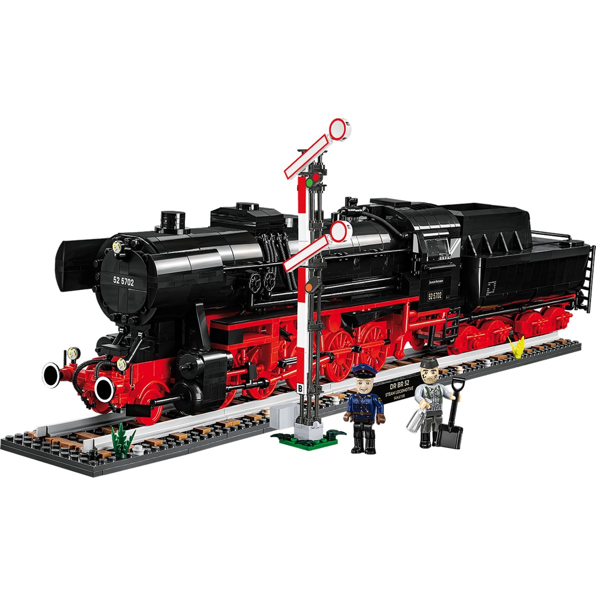 COBI DR BR 52 Steam Locomotive & Railway Semaphore