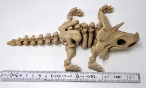 Flexi Triceratops Dinosaurier