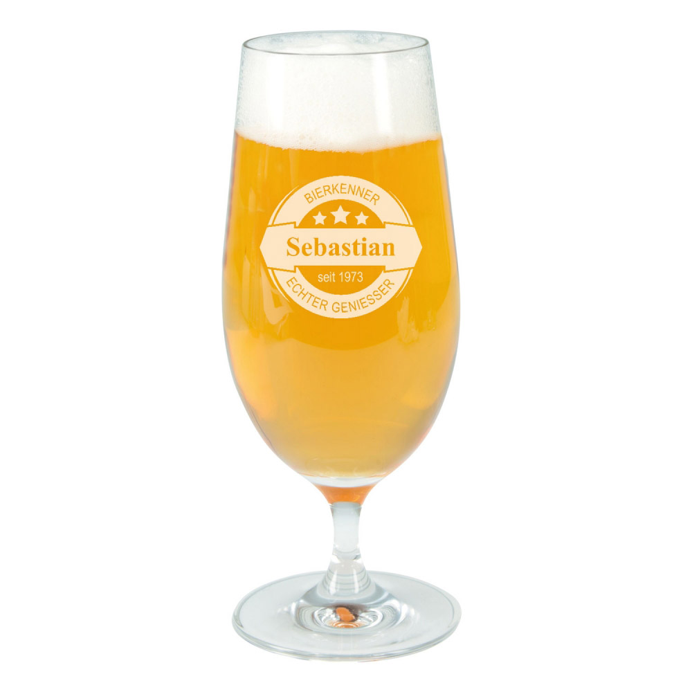 Pilsglas mit Gravur 0,33 l Pilsglas mit Gravur 0,33 l
