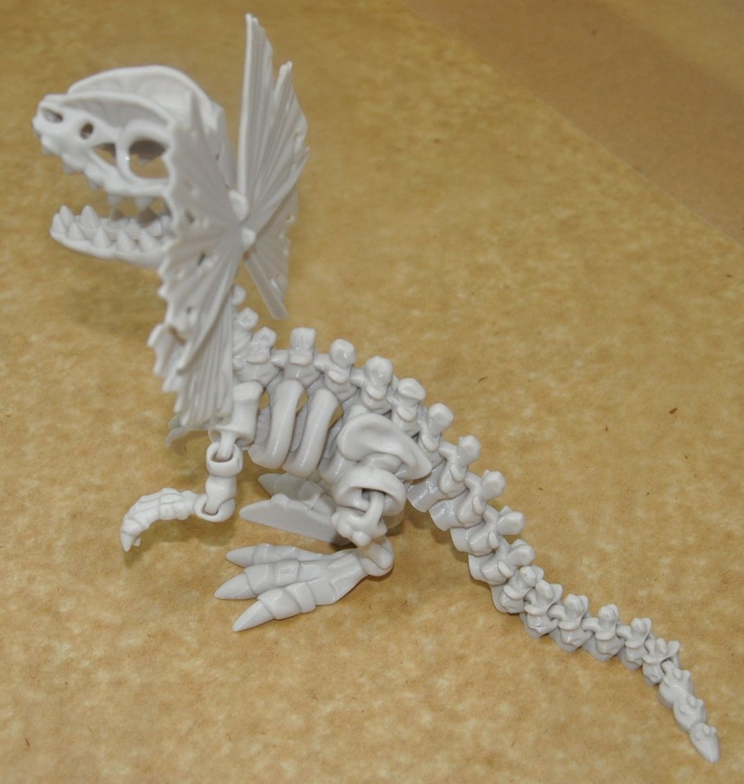 Flexi Dilophosaurus Dinosaurier