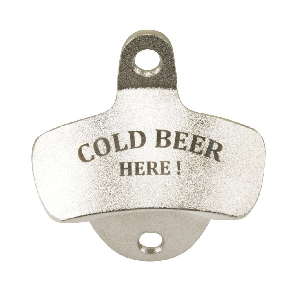 Wand-Flaschenöffner "Cold Beer" Wand-Flaschenöffner "Cold Beer"
