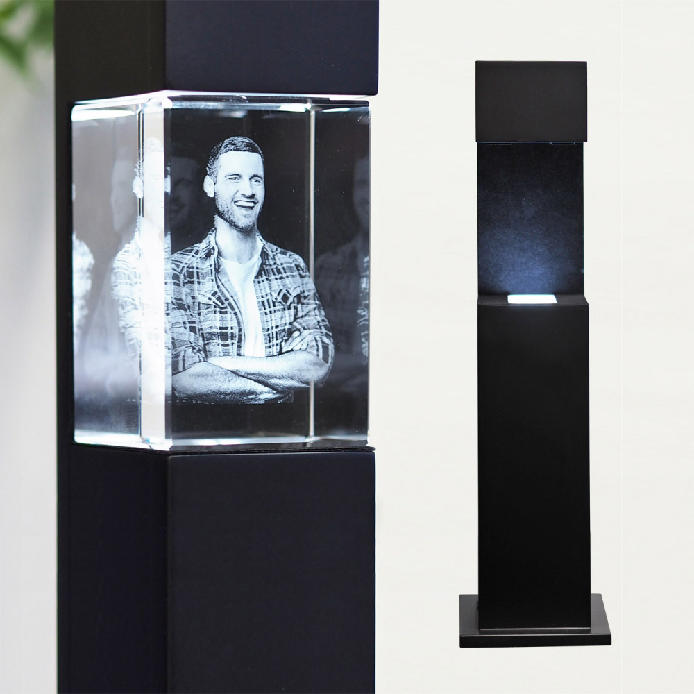 Leuchtstele Schwarz S hoch für 90x60x60 hoch Leuchtstele Schwarz S hoch für 90x60x60 hoch