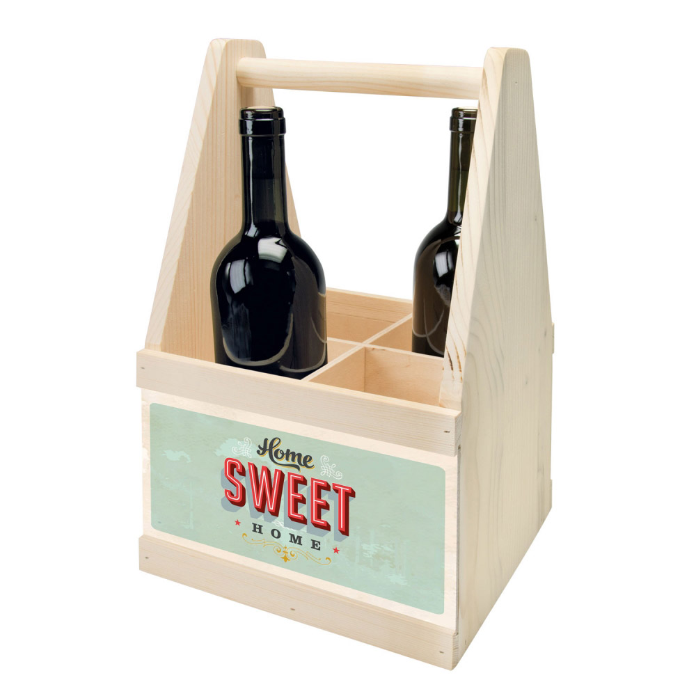 Wine Caddy HOME SWEET HOME