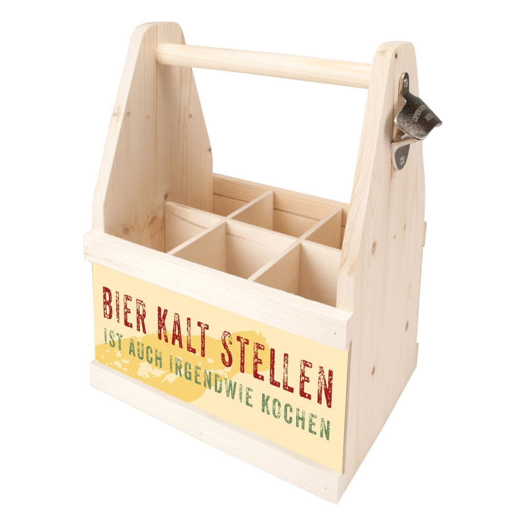 Beer Caddy - BIER KALT STELLEN IST AUCH IRGENDWIE KOCHEN