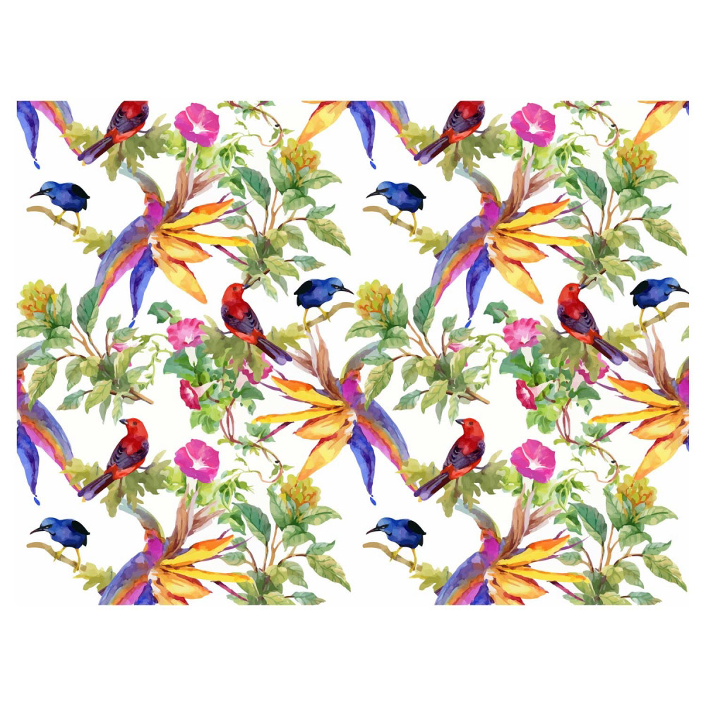 Tischset Vinyl Exotic Parrots Tischset Vinyl Exotic Parrots