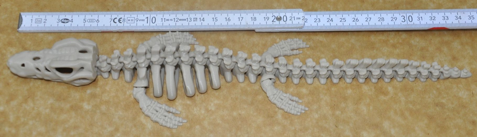Flexi Mosasaurus Dinosaurier