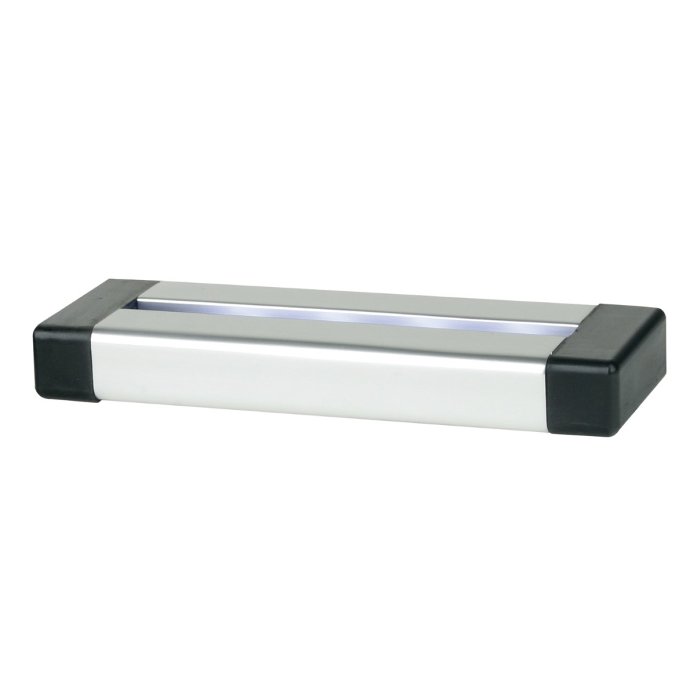 Alusockel unbeleuchtet - 115x40x15mm Alusockel unbeleuchtet - 115x40x15mm