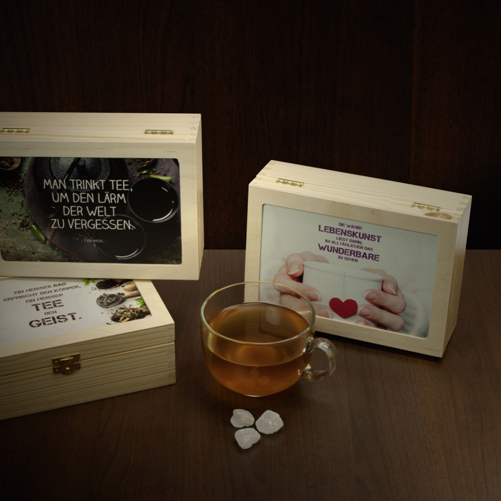 Teabox "Everything gets better..." - beere