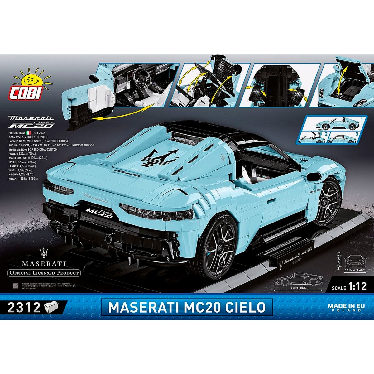 COBI Maserati MC20 Cielo Executive Edition